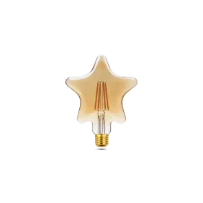 GREEN TECH LED filament bulb Green Tech 4W, 2700K, E27, AC220V, amber, dimmable - LFB-4000