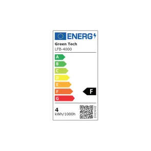 GREEN TECH LED filament bulb Green Tech 4W, 2700K, E27, AC220V, amber, dimmable - LFB-4000