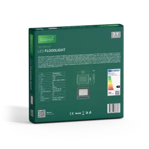 GREEN TECH LED floodlight Green Tech 150W, 3CCT, IP65, aluminum - S3X-150W-3CCT