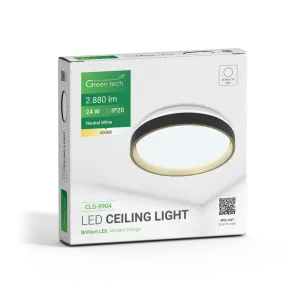 GREEN TECH LED ceiling light Green Tech 24W, 4000K, diameter 39cm - CLD-8904