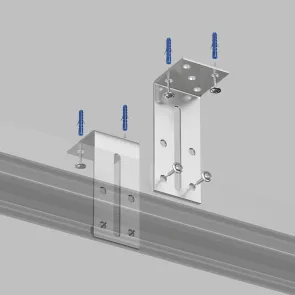 Nastavljivi kot za vgradne profile Denkirs TR/EU-3045-AL