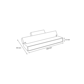 LED magnetna svetilka Green Tech 12W, 3CCT, IP20, OSRAM LED, črna barva