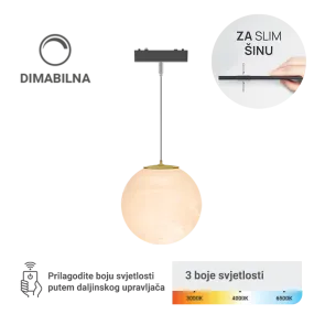 LED Magnetic Light Green Tech, 6W, 3CCT, OSRAM LED, Dimmable for Slim Track