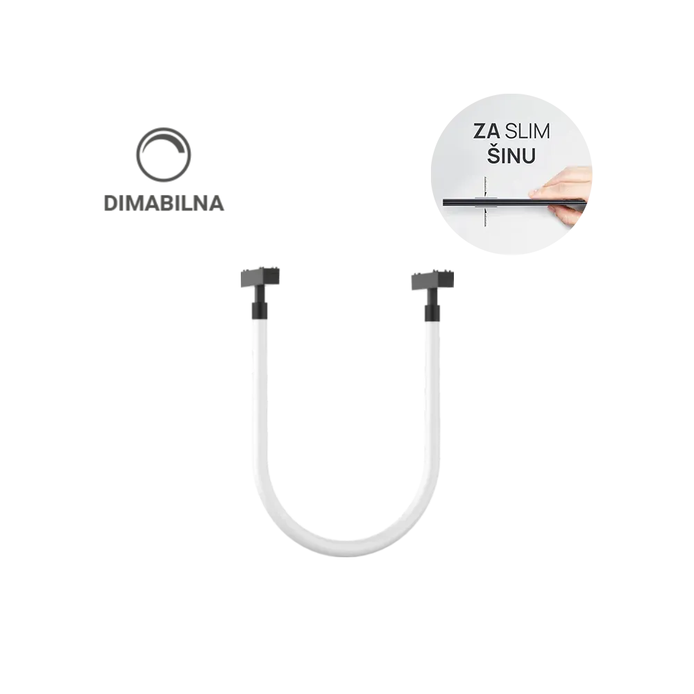 LED magnetna svetilka Green Tech 2M, 32W, 4000K, LED Osram, zatemnilna za ozko tirnico