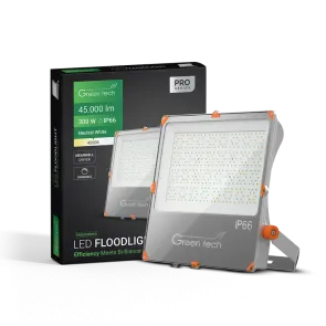 Premium LED reflektor Green Tech, 300W, 150LM/W 4200K, IP66 Meanwell XLG