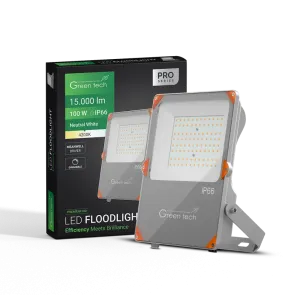 Premium LED reflektor Green Tech, 100W, 150LM/W 4200K, IP66 Meanwell XLG