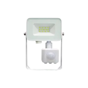LED Floodlight with Sensor Green Tech 900 lm, 10W, 6500K, IP65, White