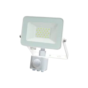 LED reflektor s senzorjem Green Tech 1700 lm, 20W, 6500K, IP65, bel
