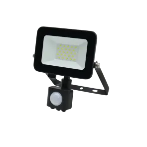LED Floodlight with Sensor Green Tech 1700 lm, 20W, 6500K, IP65, Black