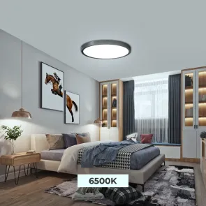 LED Ceiling Light Green Tech 18W, 5 CCT 3000K-3500K-4000K-5000K-6500K, Ø22 cm