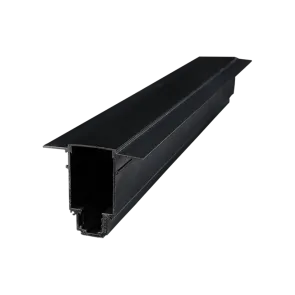 Magnetic Track Green Tech 2000 mm, recessed, matte black