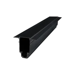 Magnetic Track Green Tech 1000 mm, recessed, matte black