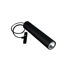 LED magnetna svetilka Green Tech 12W, 3000K, IP20, OSRAM LED, črna barva