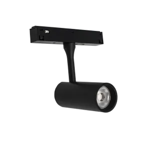 LED magnetna svetilka Green Tech 6W, 3000K, IP20, OSRAM LED, črna barva