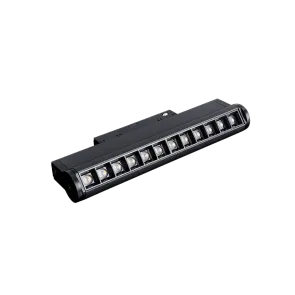 LED magnetna svetilka Green Tech 12W, 4000K, IP20, OSRAM LED, črna barva