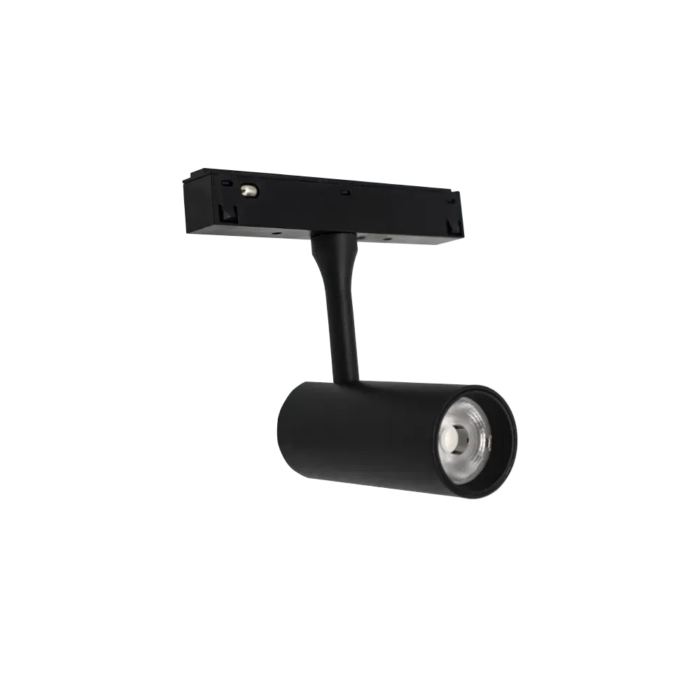 LED magnetna svetilka Green Tech 6W, 4000K, IP20, OSRAM LED, črna barva