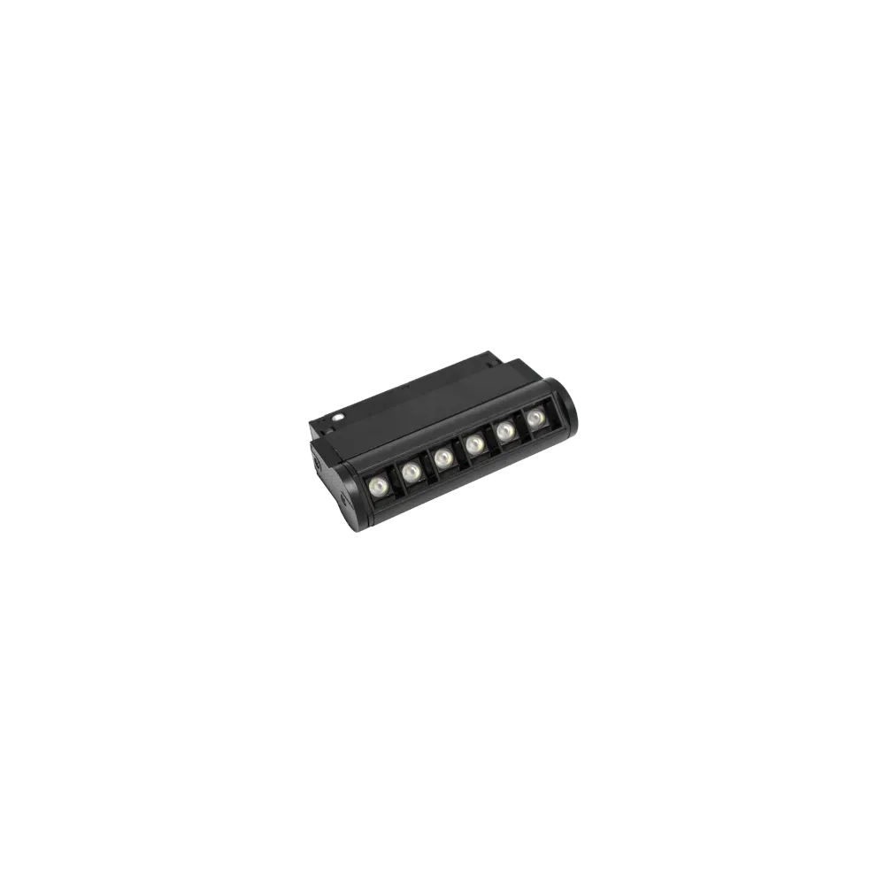 LED magnetna svetilka Green Tech 6W, 4000K, IP20, OSRAM LED, črna barva