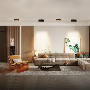 LED magnetna svetilka Green Tech 6W, 4000K, IP20, OSRAM LED, črna barva