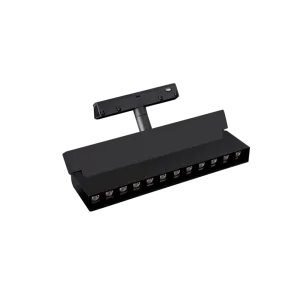 LED magnetic lamp Green Tech 12W, 3000K, IP20, OSRAM LED, black color
