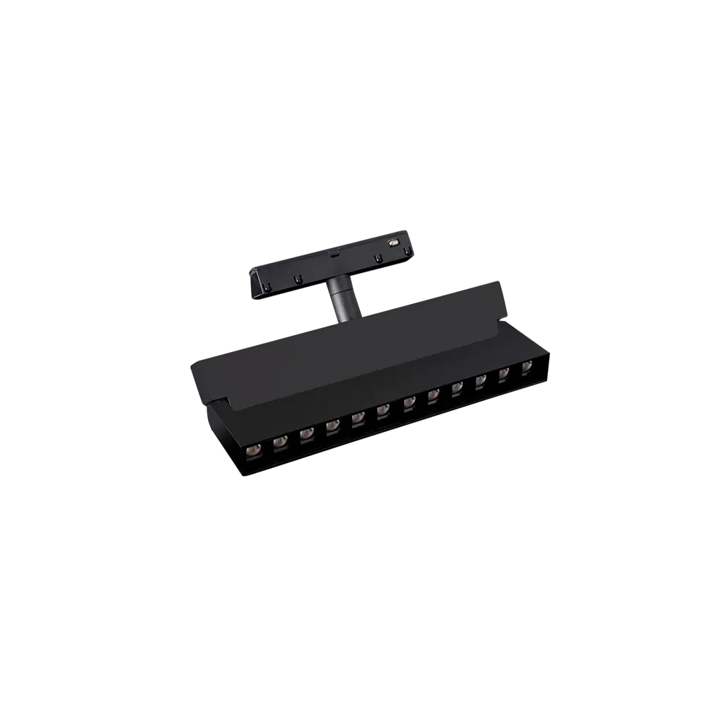 LED magnetic lamp Green Tech 12W, 4000K, IP20, OSRAM LED, black color